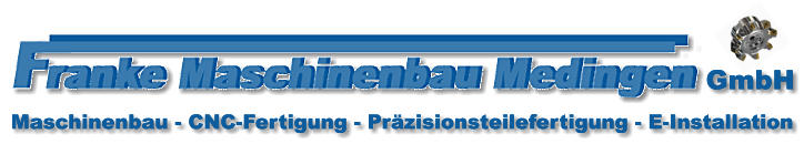 Maschinenbau - CNC-Fertigung - Przisionsteilefertigung - E-Installation GmbH